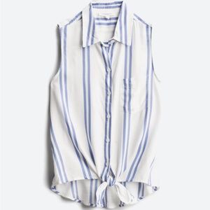 Jesper Tie Front Button Down
